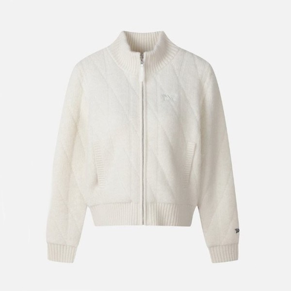 ❤PXG 여성 윈터 풀 집업 니트 가디건 - gol323x