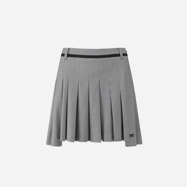 ❤PXG 여성 플레인 플리치 스커트 - gol353x