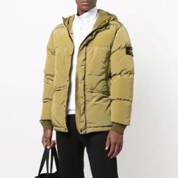❤스톤아일랜드 남성 메탈 패치 패딩 자켓 - Stone Island Mens Padding - stc904x