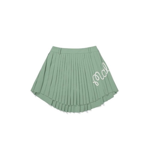 ❤[MALBON] 말본 여성 유틸리티 플리츠 스커트 - gol378x