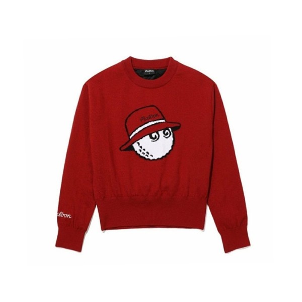 ❤[MALBON] 말본 여성 버킷 포인트 방풍 스웨터 - gol385x