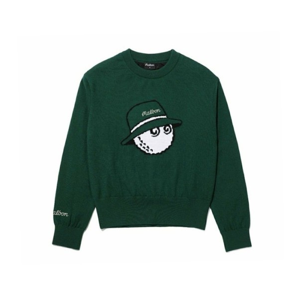 ❤[MALBON] 말본 여성 버킷 포인트 방풍 스웨터 - gol387x