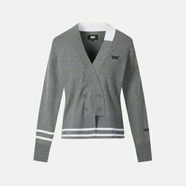❤PXG 여성 컬러 트임 니트 가디건 - gol425x