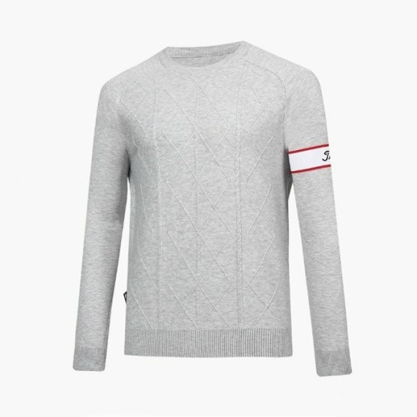 ❤[Titleist] 타이틀리스트 남성 케이블 라운드 넥 스웨터 - gol438x