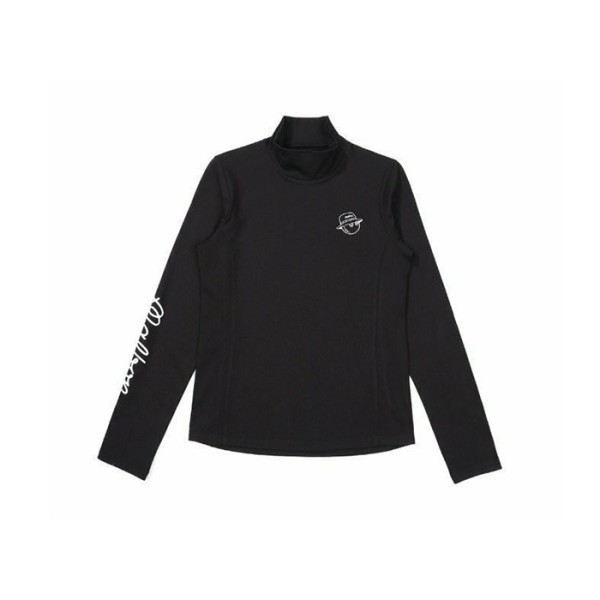 ❤[MALBON] 말본 여성 모크넥 베이스 레이어 기모이너 - gol462x