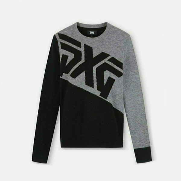 ❤PXG 남성 빅로고 라운드넥 스웨터 - gol488x