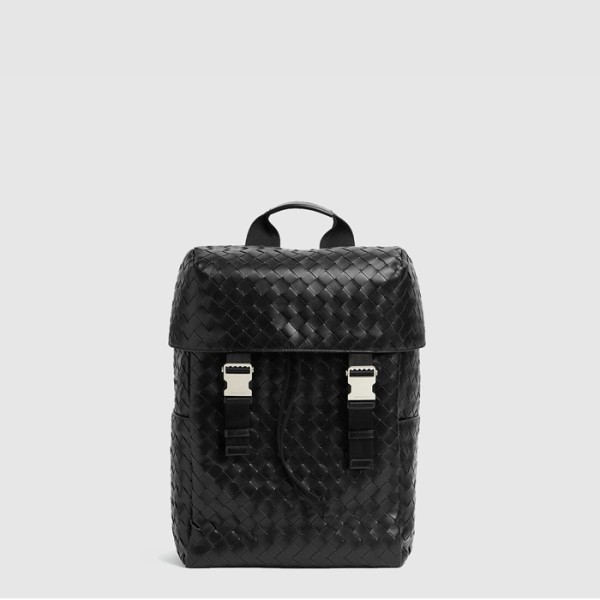 ❤보테가베네타 남성 블랙 백팩 - Bottega veneta Mens Black Back Pack - bvb2011x