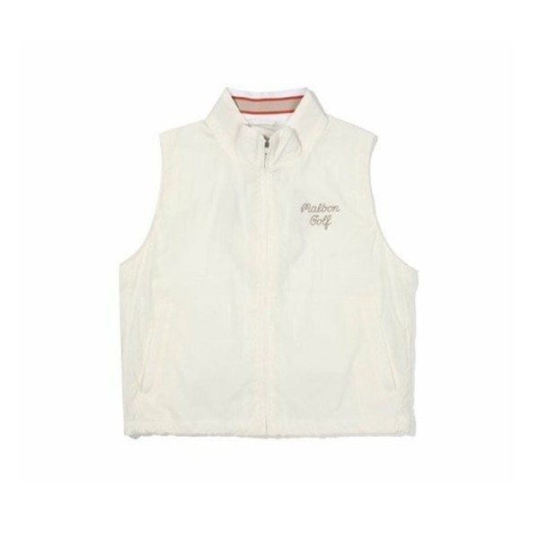 ❤[MALBON] 말본 여성 백 버킷 우븐 풀집업 베스트 - gol519x