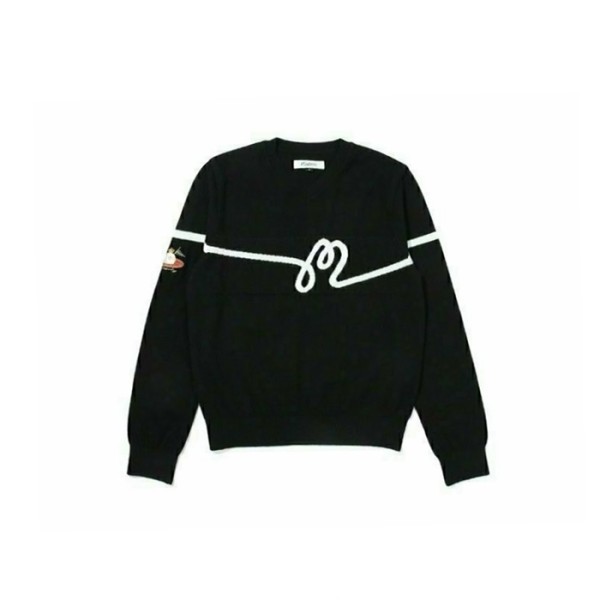 ❤[MALBON] 말본 여성 M 스크립트 스웨터 - gol525x