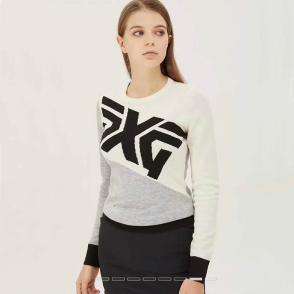 ❤PXG 여성 빅로고 라운드넥 스웨터 - gol533x