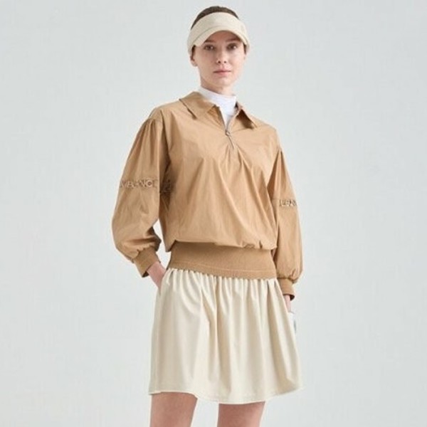 ❤[LANVIN BLANC] 랑방블랑 여성 발수 페이크 레더 스커트 - gol545x