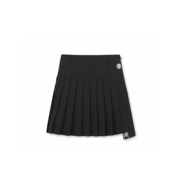 ❤[G/FORE] 지포어 여성 언발란스 플리츠 스커트 - gol561x