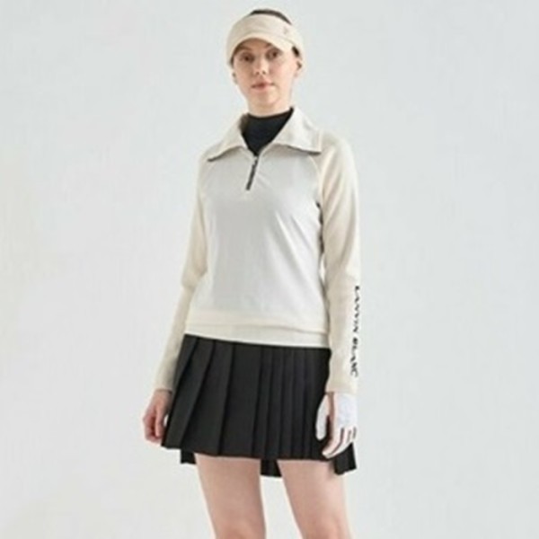 ❤[LANVIN BLANC] 랑방블랑 여성 UV컷 텍스처 블록 탑 - gol575x