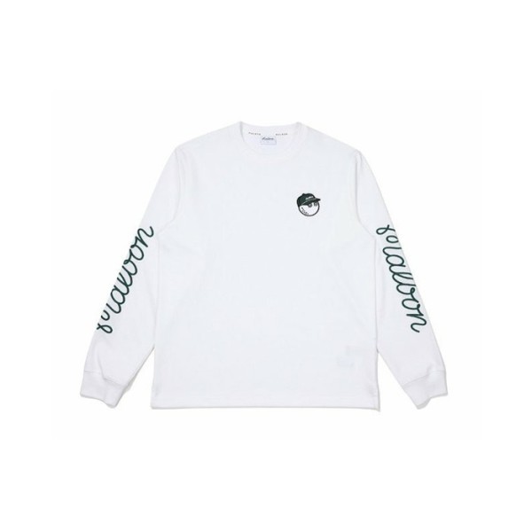 ❤[MALBON] 말본 남성 버킷 미들레이어 라운드 티셔츠 - gol581x