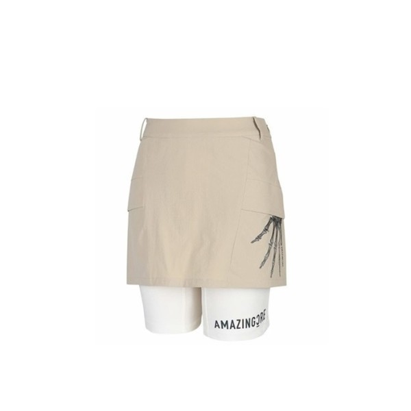 ❤[AMAZINGCRE] 어메이징크리 여성 택티컬 글러브홀더 카고 스커트 - gol609x