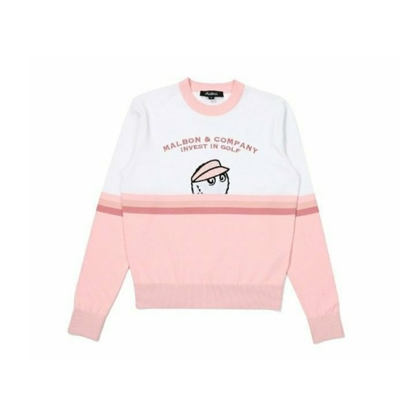 ❤[MALBON] 말본 여성 샤이 버킷 스웨터 - gol634x