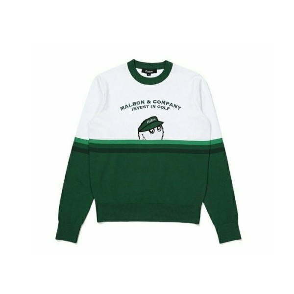 ❤[MALBON] 말본 여성 샤이 버킷 스웨터 - gol635x