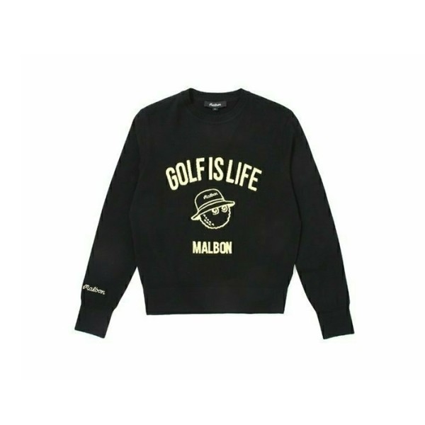 ❤[MALBON] 말본 여성 Golf is Life 스웨터 - gol652x