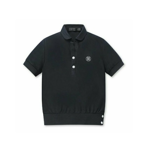 ❤[G/FORE] 지포어 여성 Open V Collar 폴로 티셔츠 - gol671x