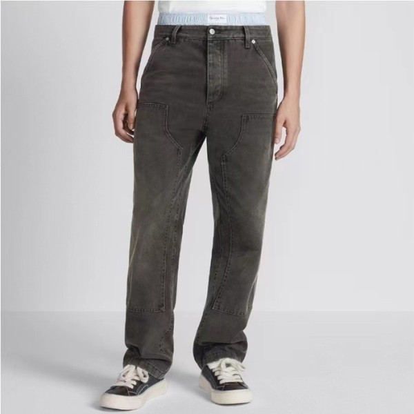 ❤디올 남성 블랙 청바지 - Dior Mens Black Jeans - dic879x