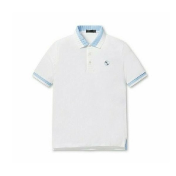 ❤[G/FORE] 지포어 남성 엠브로이더드 폴로 티셔츠 - gol700x