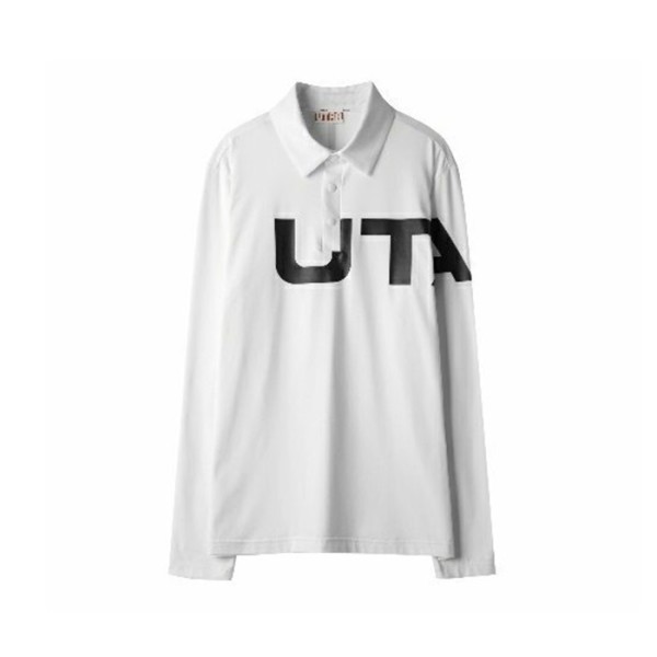 ❤[UTAA] 유타 여성 스윙 핏 빅 로고 테잎 롱 슬리브 - gol708x