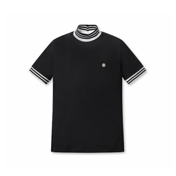 ❤[G/FORE] 지포어 여성 모크 넥 숏 슬리브 티셔츠 - gol750x