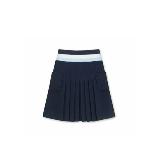 ❤[G/FORE] 지포어 여성 엘라스틱 밴드 플리츠 스커트 - gol759x