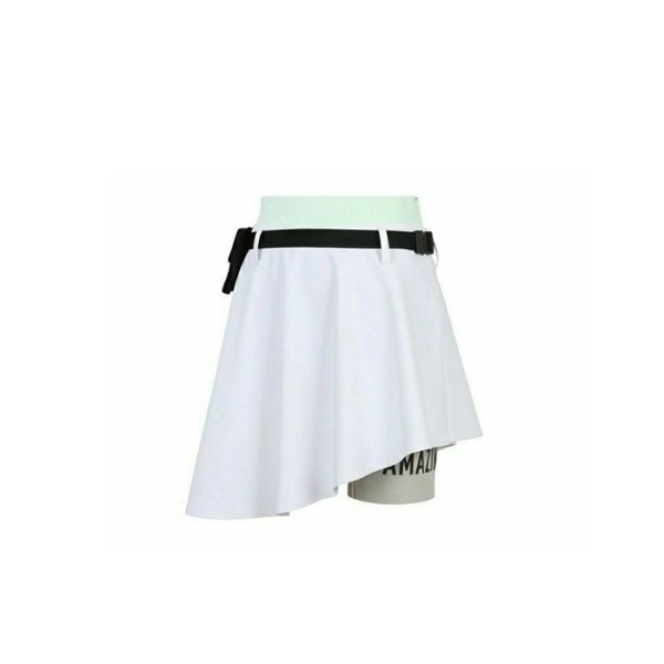 ❤[AMAZINGCRE] 어메이징크리 여성 에어로핏 벨티드 플레어 스커트 - gol781x