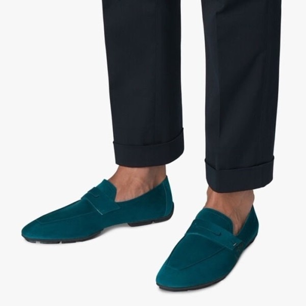 ❤벨루티 남성 그린 로퍼 - Berluti Mens Green Loafer - bes690x
