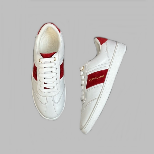 ❤페라가모 남성 레드 스니커즈 - Ferragamo Mens Red Sneakers - fes693x