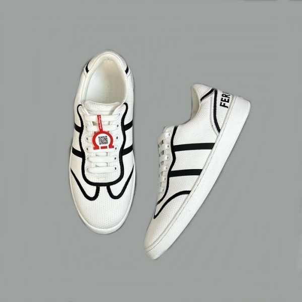 ❤페라가모 남성 화이트 스니커즈 - Ferragamo Mens White Sneakers - fes698x