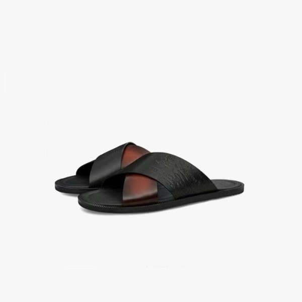 ❤벨루티 남성 브라운 슬리퍼 - Berluti Mens Brown Slippers - bes724x