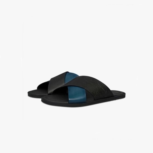 ❤벨루티 남성 블루 슬리퍼 - Berluti Mens Blue Slippers - bes725x