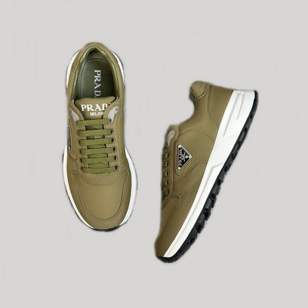 ❤프라다 남성 카키 스니커즈 - Prada Mens Khaki Sneakers - prs735x