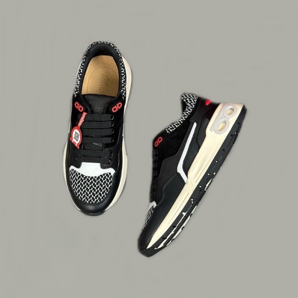 ❤페라가모 남성 블랙 스니커즈 - Ferragamo Mens Black Sneakers - fes738x