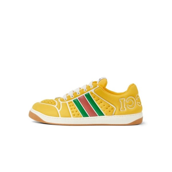 ❤구찌 남성 옐로우 스니커즈 - Gucci Mens Screener Sneakers - gus742x