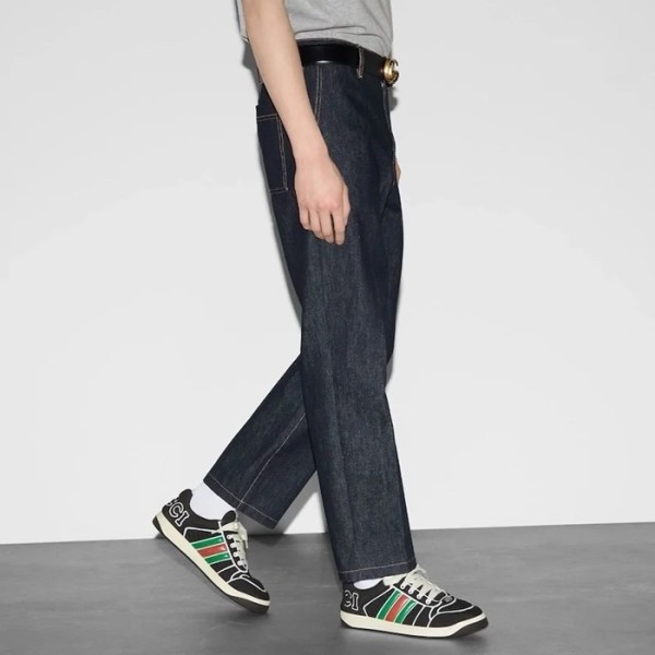 ❤구찌 남성 블랙 스니커즈 - Gucci Mens Screener Sneakers - gus744x