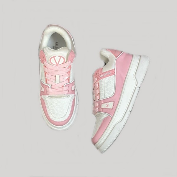 ❤발렌티노 남/녀 연핑크 스니커즈 - Valentino Unisex Pink Sneakers - vas751x
