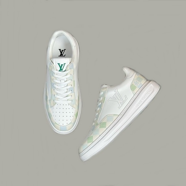 ❤루이비통 남성 그린 스니커즈 - Louis vuitton Mens Green Sneakers - lvs755x