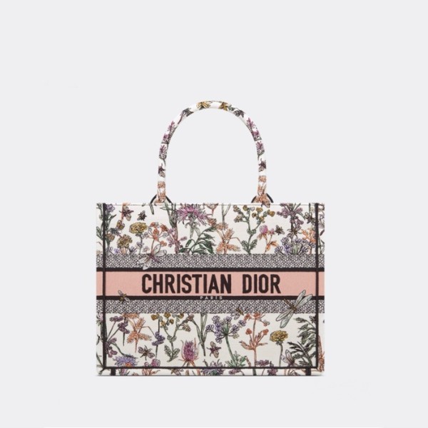❤디올 여성 자수 북토트 M1296 - Dior Womens Book Tote - dib2023x