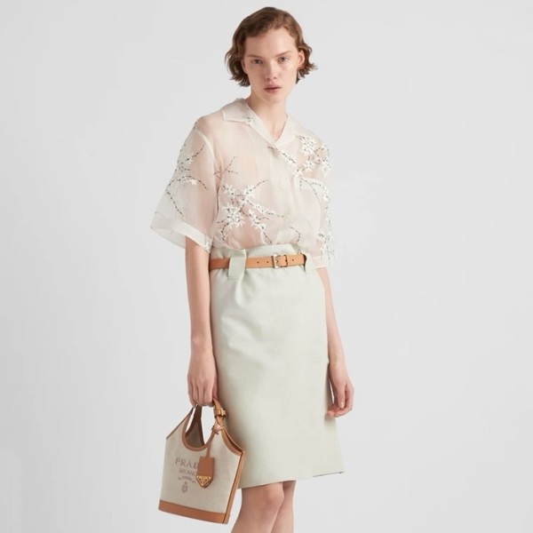 ❤프라다 여성 샌드 캔버스 토트백 1BE074 - Prada Womens Beige Tote Bag - prb2036x