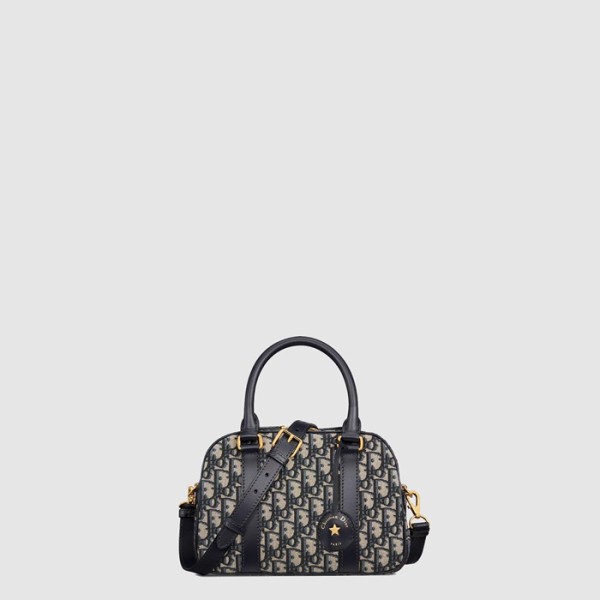 ❤디올 여성 Vibe 볼링백 M1340 - Dior Womens Oblique Tote Bag - dib2044x