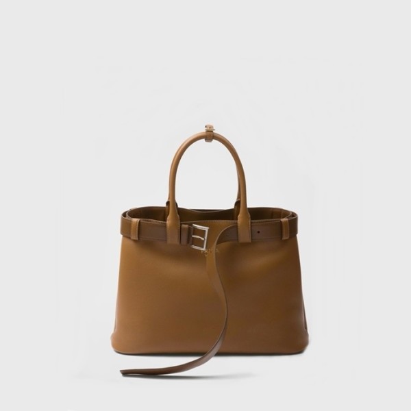 ❤프라다 여성 더블 벨트 토트백 1BA416 - Prada Womens Tan Tote Bag - prb2048x