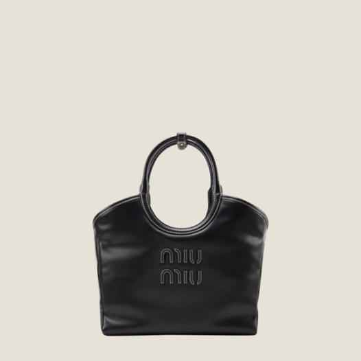 ❤미우미우 여성 블랙 아이비 백 - Miumiu Womens Ivy Bag - mib2055x