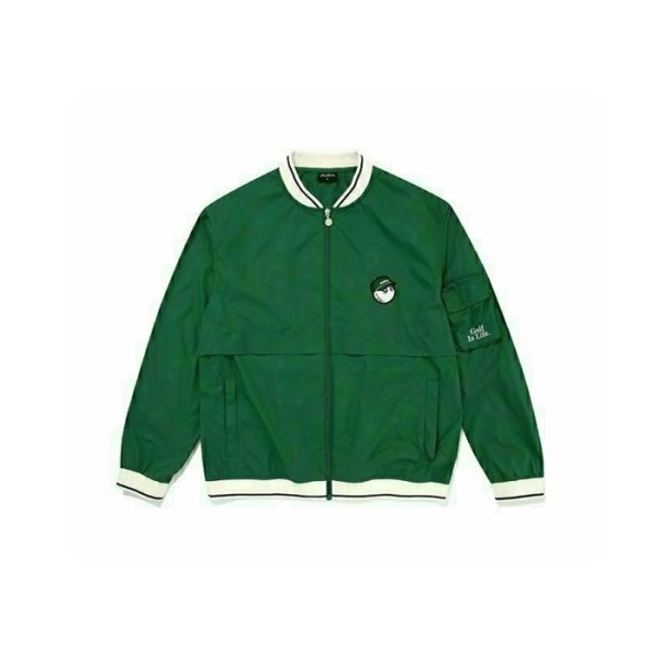 ❤[MALBON] 말본 여성 Blow 스타디움 자켓 - gol812x