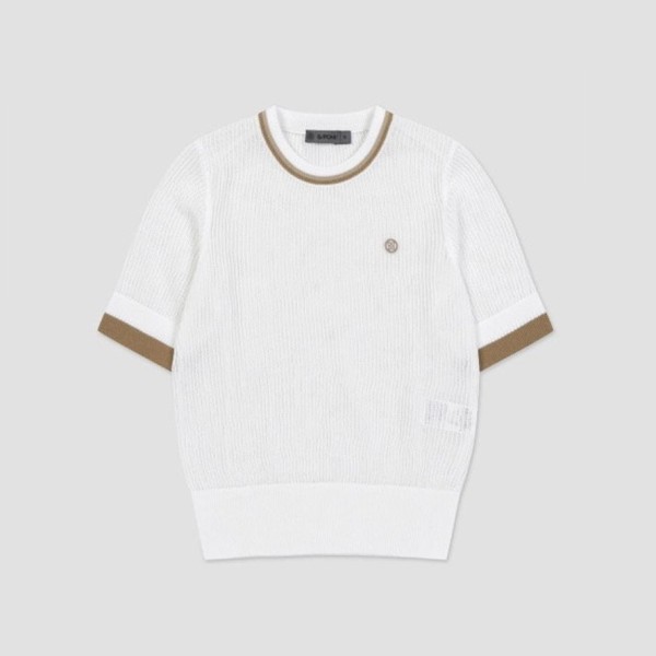 ❤[G/FORE] 지포어 여성 립 니트 라운드 스웨터 - gol829x