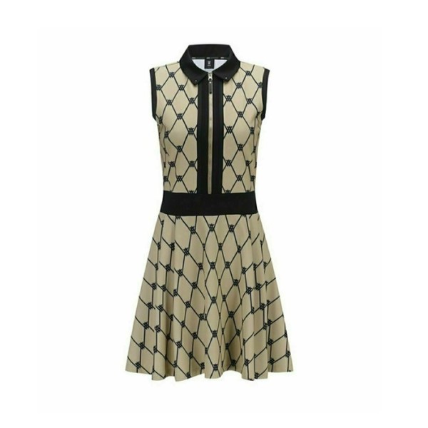 ❤[ANEWGOLF] 어뉴골프 여성 W 카라 뉴로고 DTP 원피스 - gol892x