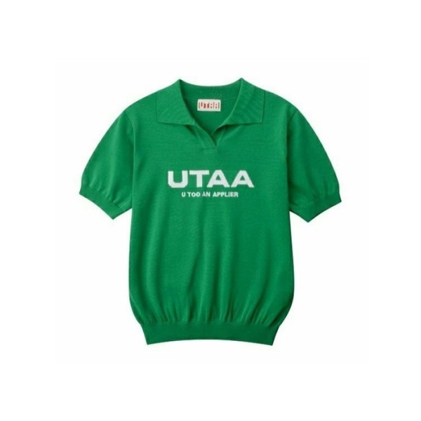 ❤[UTAA] 유타 여성 퍼트 로고 니트 PK 티셔츠 - gol925x