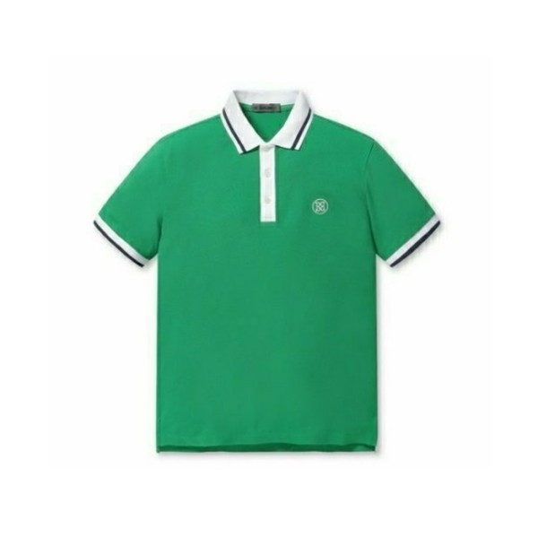 ❤[G/FORE] 지포어 남성 Two Tone 컬러 폴로 티셔츠 - gol974x